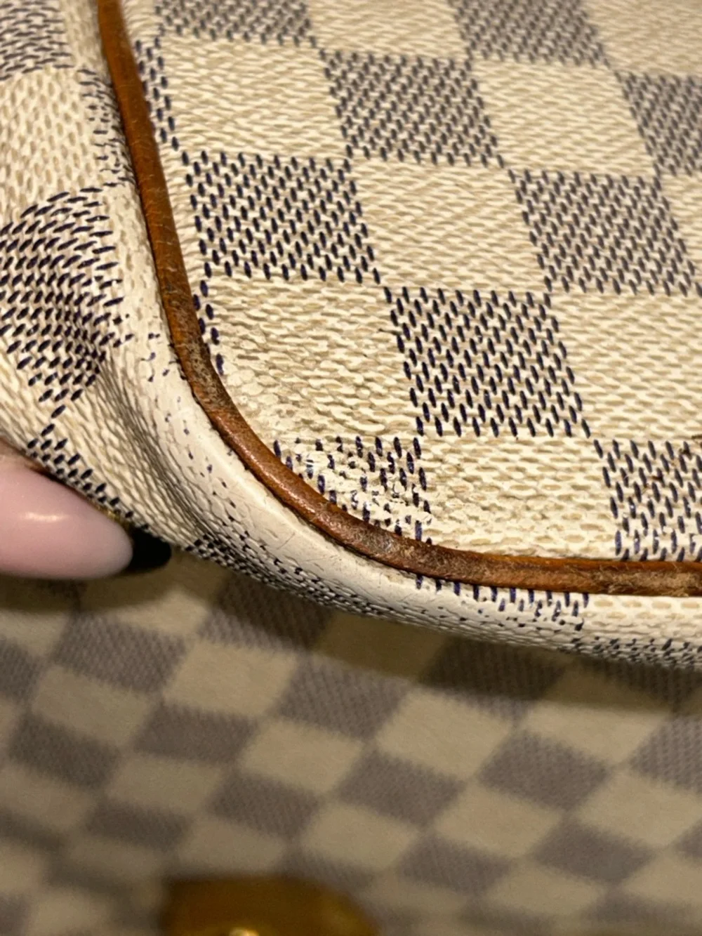 Louis Vuitton‎ Damier Azur Saleya PM